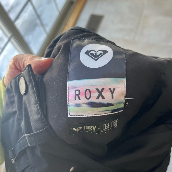 Roxy Girls Snow/ Ski Pant Black 14 - Picture 3 of 6
